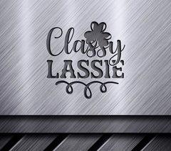 Classy Lassie Shamrock SVG SVG