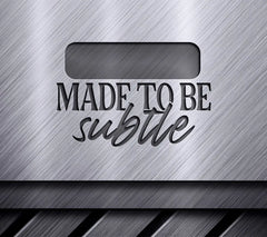 Strong Woman Not Subtle SVG SVG