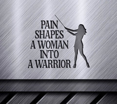 Strong Woman Warrior SVG Design SVG