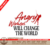 Strong Woman Angry Women SVG SVG