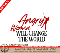 Strong Woman Angry Women SVG SVG