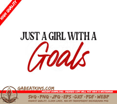 Strong Woman Goals SVG SVG