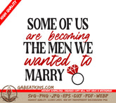 Becoming The Men SVG SVG