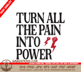 Strong Woman Power SVG SVG