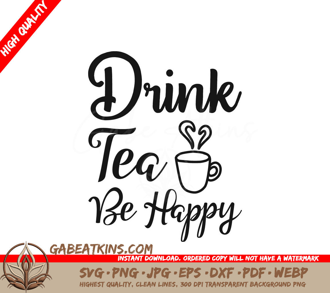 Tea SVG Design SVG