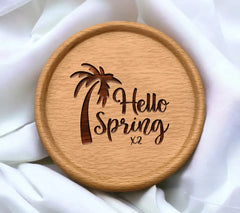 Hello Spring SVG SVG