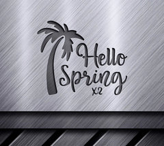 Hello Spring SVG SVG