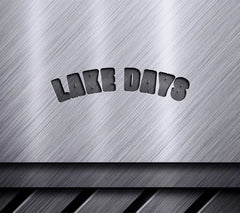 Lake Days Blue & Red SVG SVG