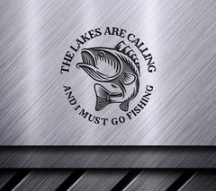 Lakes Calling Fishing SVG SVG