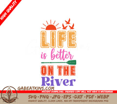 River Life SVG Design SVG