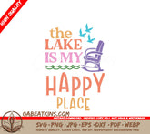 Lake Life SVG Design SVG