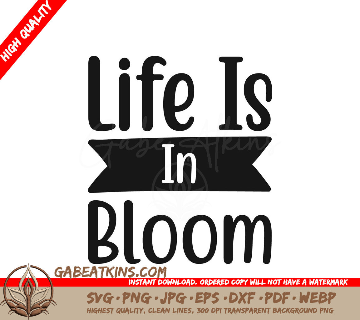 Bloom SVG Design SVG