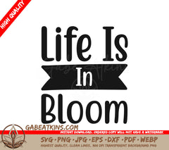 Bloom SVG Design SVG