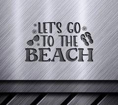 Beach Lets Go SVG Sign SVG