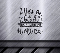 Beach Life SVG Waves Enjoy SVG