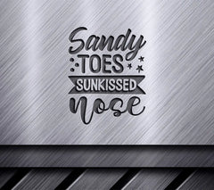 Sandy Toes Sunkissed Nose SVG SVG