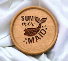 Mermaid Tail Summer SVG SVG