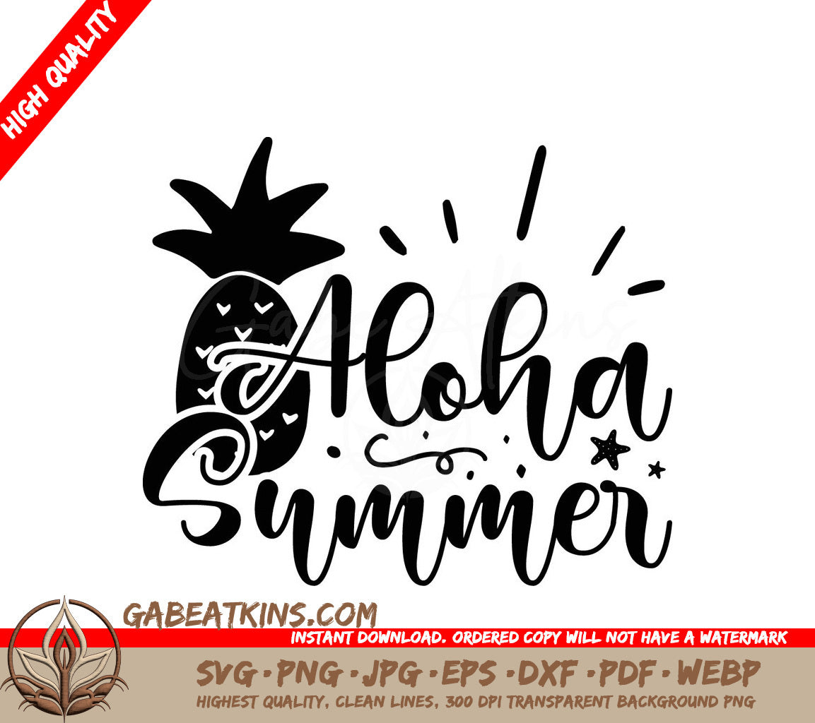 Aloha Summer SVG SVG
