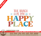 Beach Happy Place SVG SVG