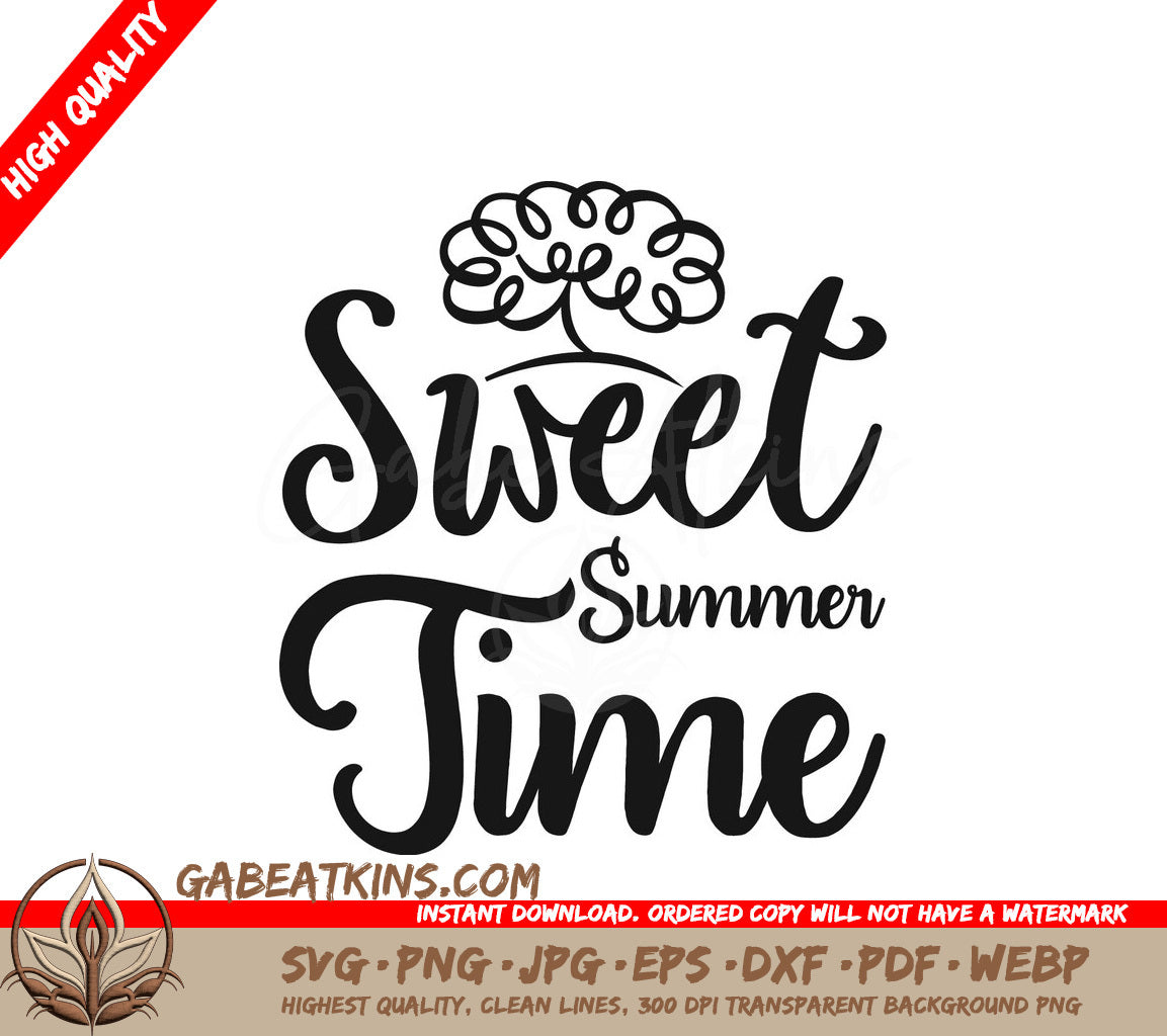 Summertime SVG SVG