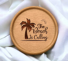 Beach Calling Palm Tree SVG SVG