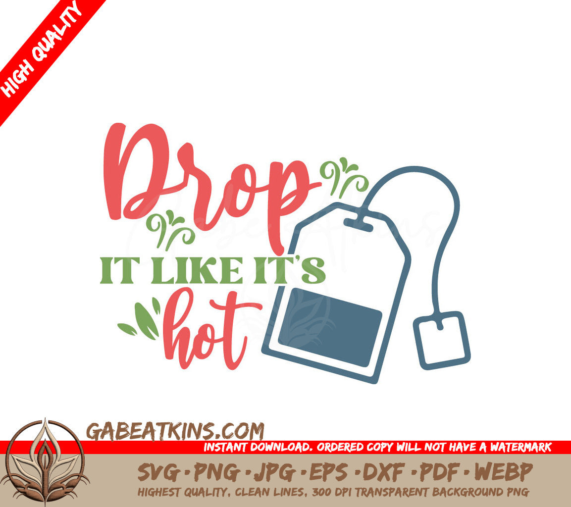 Drop It Like Its Hot SVG SVG