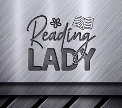 Reading Lady SVG SVG