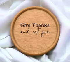 Give Thanks & Eat Pie SVG SVG