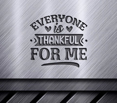 Thankful For Me SVG Design SVG