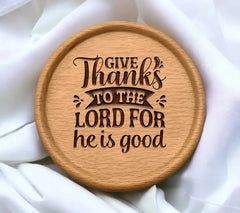 Give Thanks Lord SVG Design SVG