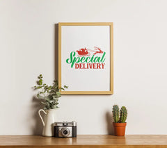 Santa Special Delivery SVG Sticker SVG