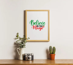 Believe Magic Christmas SVG Sticker SVG