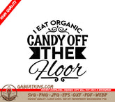 Organic Candy Floor SVG Sticker SVG