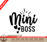 Mini Boss Baby SVG Design SVG