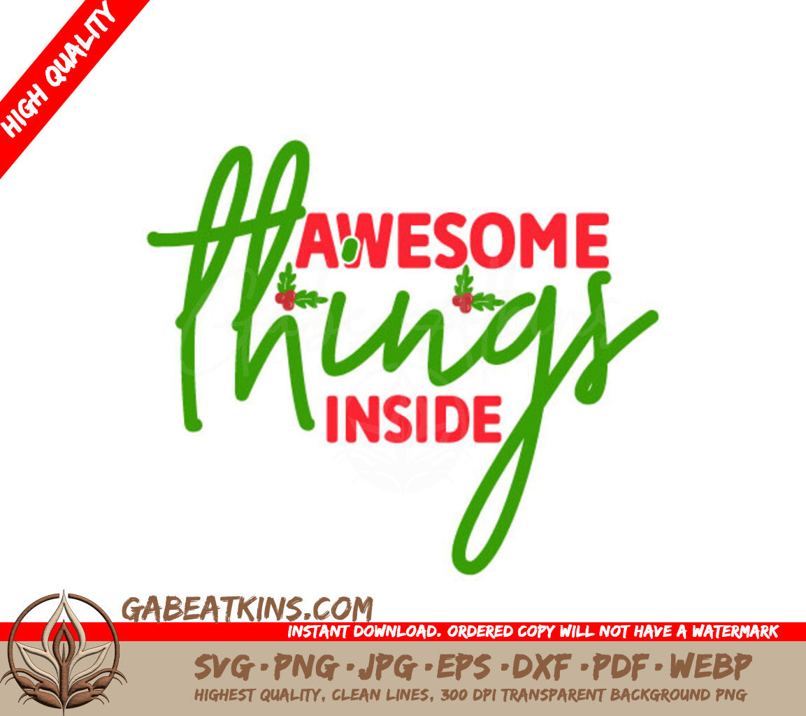 Christmas Small Business SVG Stickers SVG