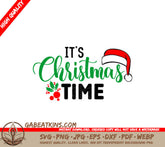 Christmas Santa Hat SVG Sticker SVG