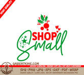 Christmas Shop Small SVG Stickers SVG