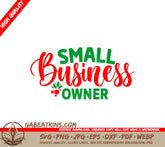 Holly Small Business SVG Sticker SVG