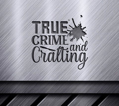 Red & Black True Crime SVG Design SVG