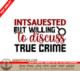 True Crime Discussion SVG SVG