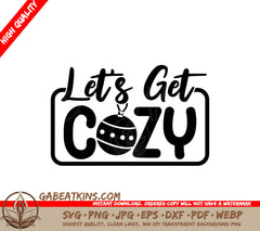 Cozy Winter SVG Sticker SVG
