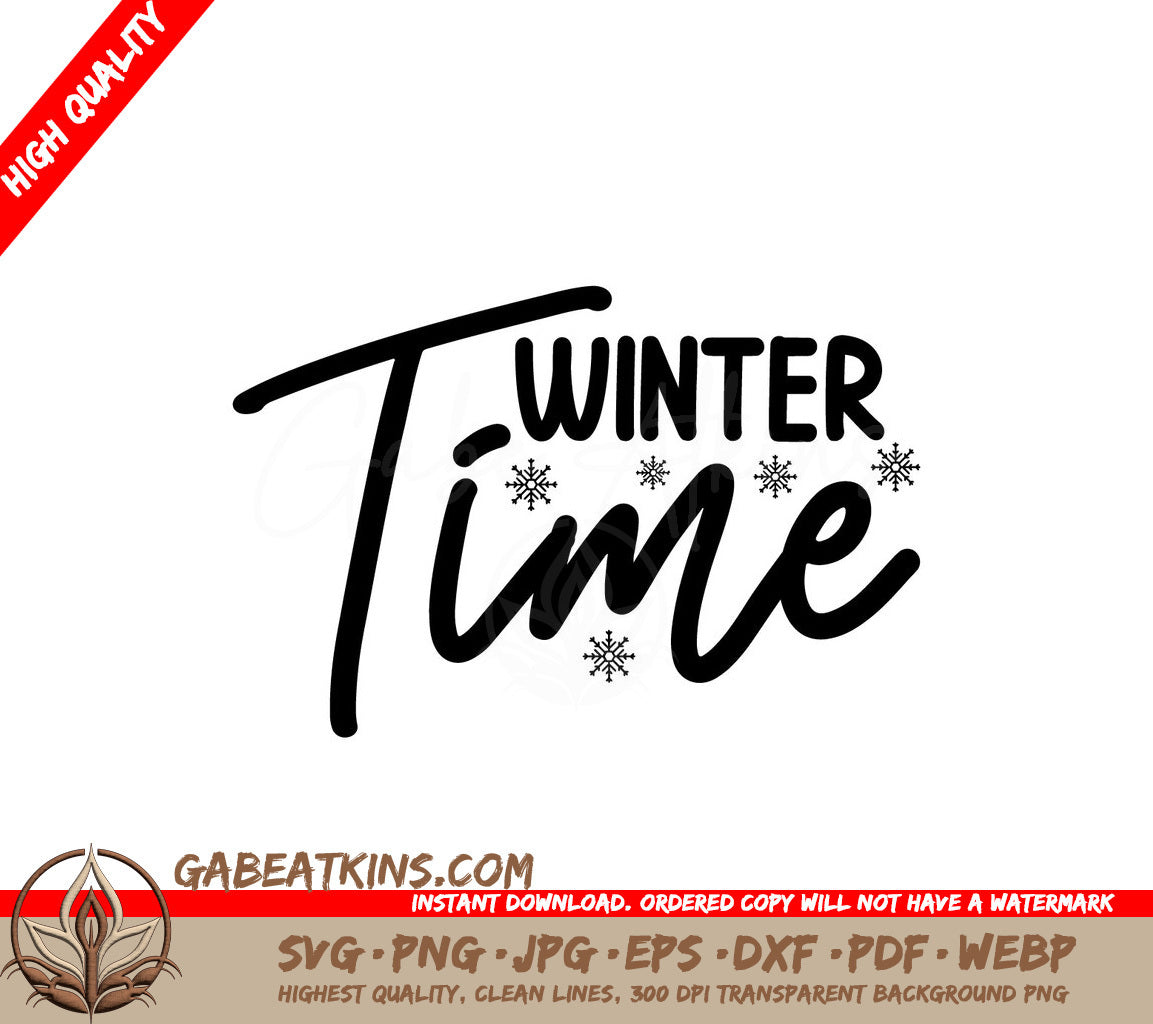Winter Time SVG SVG