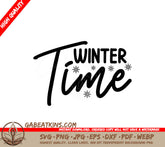 Winter Time SVG SVG