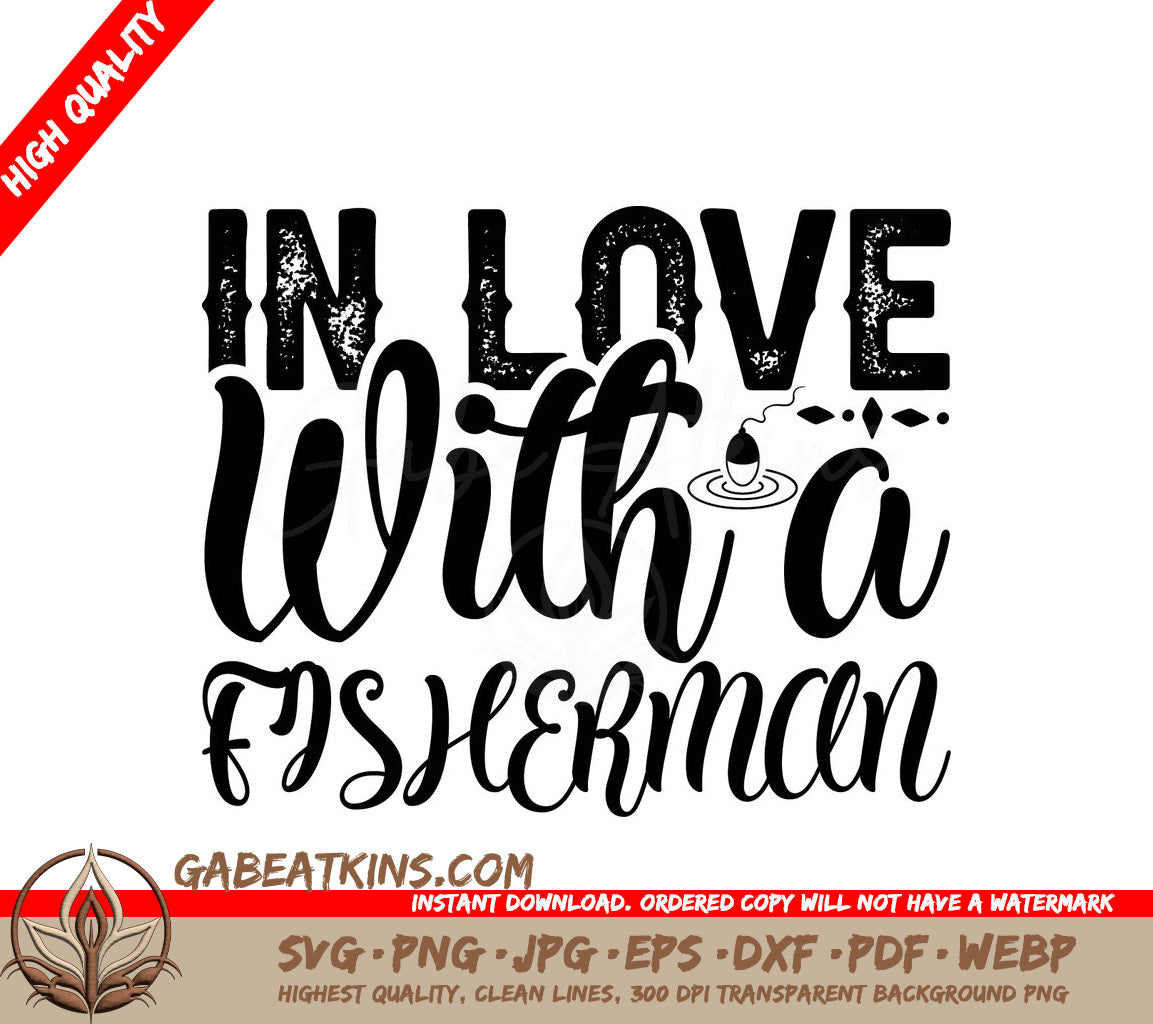 Fisherman SVG Design SVG