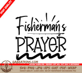 Fishermans Prayer SVG  SVG