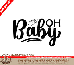 Oh Baby SVG SVG