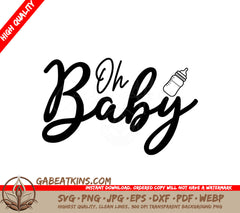Oh Baby SVG SVG