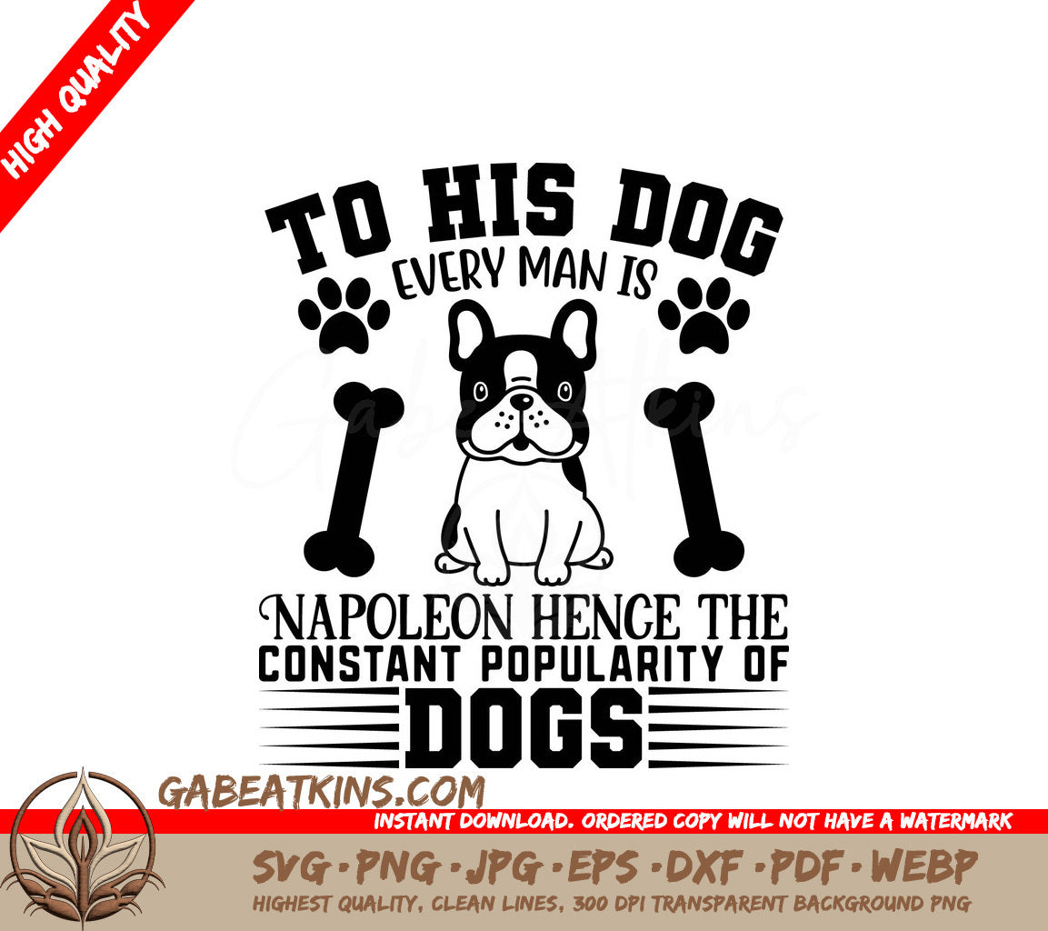 Dog SVG Napoleon & More SVG