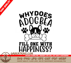 Dog Bear Happiness SVG SVG