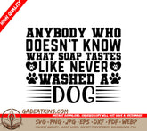 Dog SVG  - Funny T-shirt Design SVG